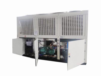 China 25hp Semi Hermetic Compressor Cascade Refrigerating Unit air cooled condensing unit for cold room for sale
