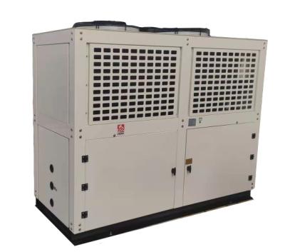 China Tipo hermético condensador refrescado aire de FNV de R407C 48KW para la cámara fría de la conservación en cámara frigorífica en venta