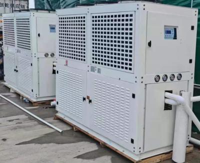 China 50HP Industrial Air Cooled Chiller For Extruder Blower Injection Moulding for sale