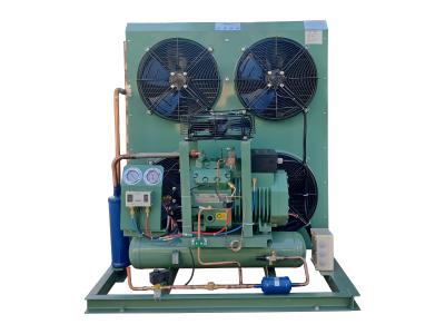 China Semi Hermetic 2 Stage Refrigeration Condensing Unit Air Cooled for sale