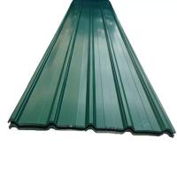 Quality Ral Color Green PPGI Corrugated Galvanized Steel Sheet 0.7mm For Buildings for sale