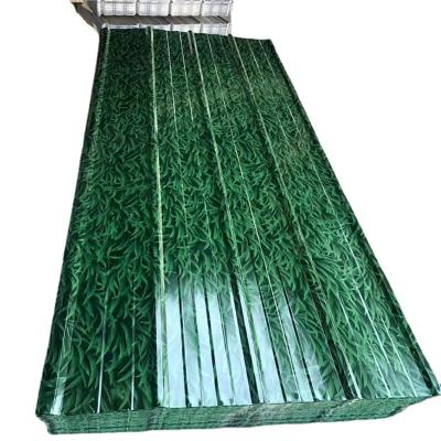 China Green Colored 24 Gauge 0.13-0.5mm PPGI Colour Coated Sheet for sale