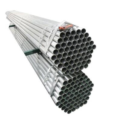 China 3m 6m 12m Length Hot Dip Galvanized Steel Pipe For Construction for sale