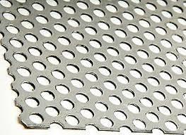 China ASTM 25-1500mm Perforated Sheet Metal Panels 0.5mm 0.12mm for sale