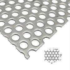 China AISI 0.12mm Perforated Galvanized Steel Sheet Z181 To Z275 for sale