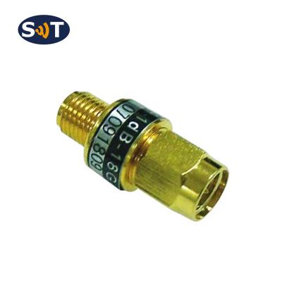 China 2 W Coaxial Fixed Attenuators DC-26.5 GHz SMA Type N Attenuator Connector for sale