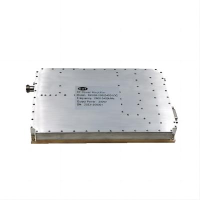 China Customized High Power Solid State RF Amplifier 2900-3400MHz 200W Solid State Amplifier For radar system for sale