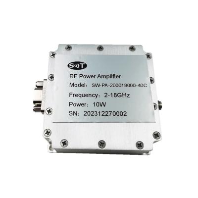 China 2-18GHz Ku Band Communication Module PSat 50 W Linear RF Power Amplifier With Ldmos Technology for sale