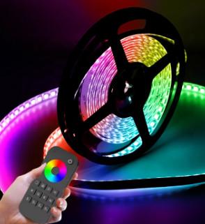 China Smart IP65 Full Color RGBW RGB Flexible LED Strip Wifi Voice App Control for sale
