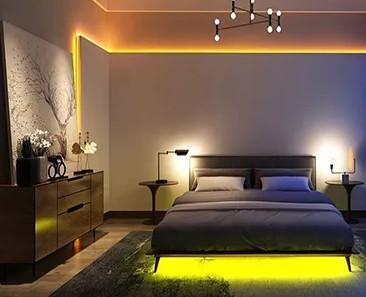中国 7m App Control Led Strip Rgb Lights Colorful Indoor Waterproof Dimmable 販売のため