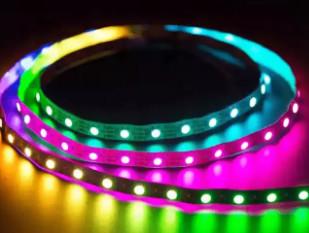 China Remote Control Flexible Rgb Led Strip Lights Multi Color 5m for sale