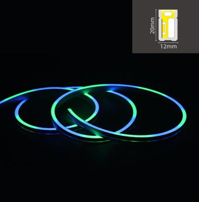 China 12W Bendable Neon Lights DMX512 Led Strip Lights Waterproof Flexible for sale