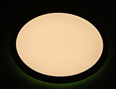 China Ceiling Dimmable Led Panel Light Intelligent Mount Round Music Rgb Wifi Control for sale