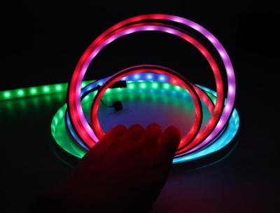 China Luzes de tira Wifi comercial do diodo emissor de luz de DIY Dreamcolor RGB 5M flexíveis à venda