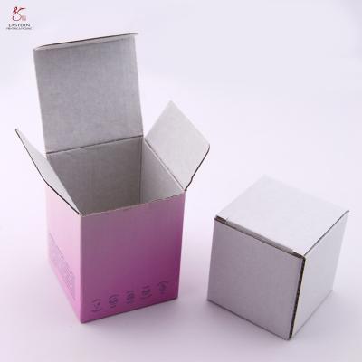 China White Interior Colored Corrugated Boxes with Customizable Design and Printing for sale