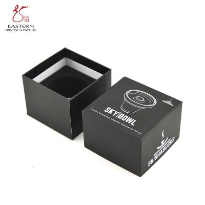 China o costume da altura de 65mm imprimiu a caixa de papel, caixa de empacotamento do relógio de pulso com inserção da esponja à venda