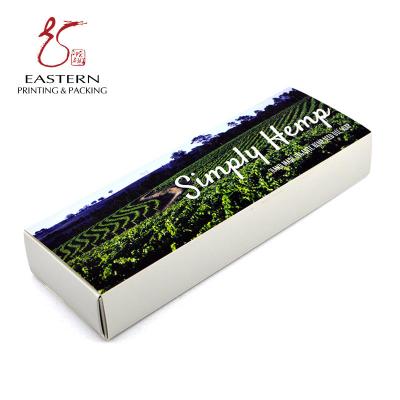 China Glossy Lamination Paperboard Packaging Box 350gsm White Cardboard for sale