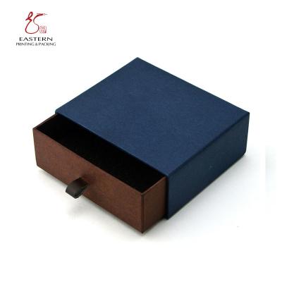 China Elegant Design Drawer Type 15cm Width Printed Cardboard Boxes 120gsm Art Paper for sale