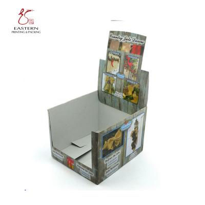 China Pantone Color Packaging Display Boxes , Countertop Display Cases Handmade for sale