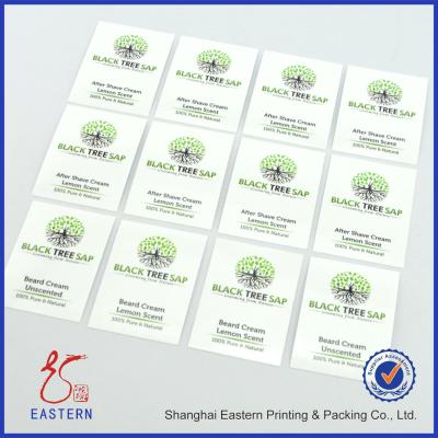 China Glossy Lamination Custom Die Cut Vinyl Stickers Cut to size Paper Products for sale