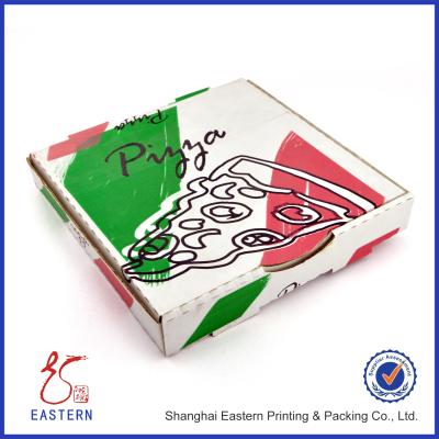 China Watermark Printing W20cm L20cm H4cm Cardboard Packaging Boxes For Pie for sale