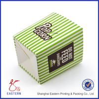 China Green Food Grade Cardboard Packaging Boxes With Auto Lock Bottom for sale
