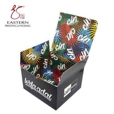 China Glossy Lamination 120mm Height Coffee Packaging Boxes , Square Cardboard Boxes for sale