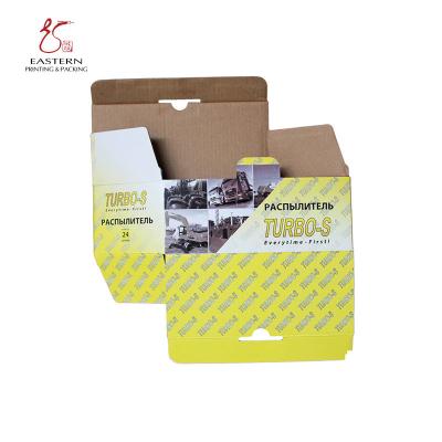 China Recycled Corrugated Printed Cardboard Boxes Embossing UV Coating for sale