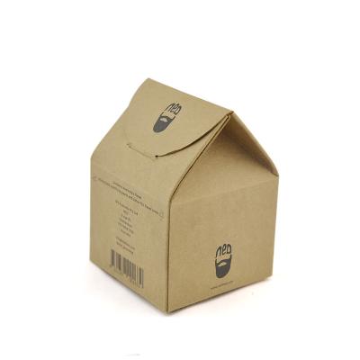 China Bakery Packaging Printed Kraft Boxes Nature Brown Cardboard Boxes for sale