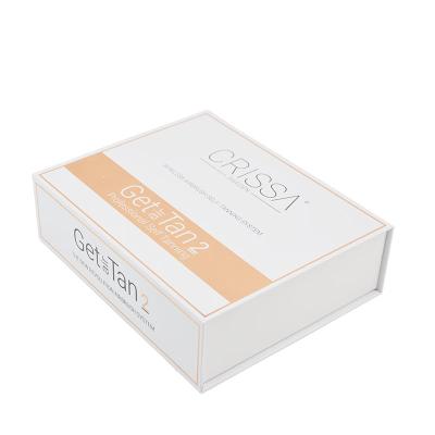 China Carimbando caixas de presente duras do cartão 1250gsm com inserção branca à venda