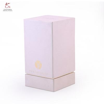 China 15cm Length Gold Insert Paper Gift Box 2mm Candle Packaging for sale