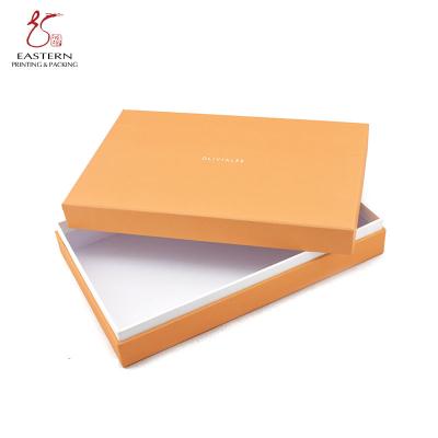 China Printed Hard Cardboard Gift Boxes For Clothing Packaging 1.5mm for sale