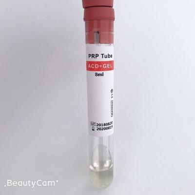 China High Efficiency PRP SST Blood Test Tube For Osteoarthritis Treatment for sale