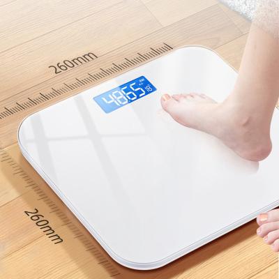 China Fitness Escala de peso corporal inteligente Hotel suministros para habitaciones de huéspedes blanco negro en venta