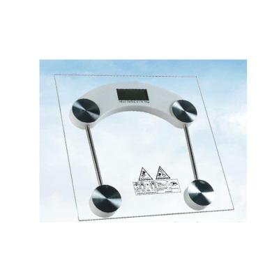 China 180kg Digital Body Weight Scale OEM Tempered Glass Bathroom Scale for sale