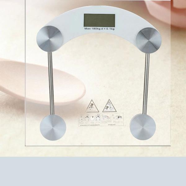 Quality 180kg Digital Body Weight Scale OEM Tempered Glass Bathroom Scale for sale