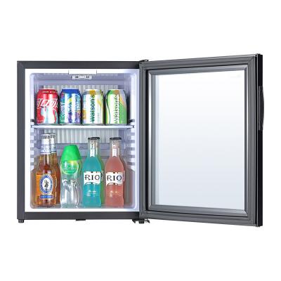 China 48L Hotel Size Refrigerator Hotel Guest Room Supplies Mini Hotel Fridge for sale