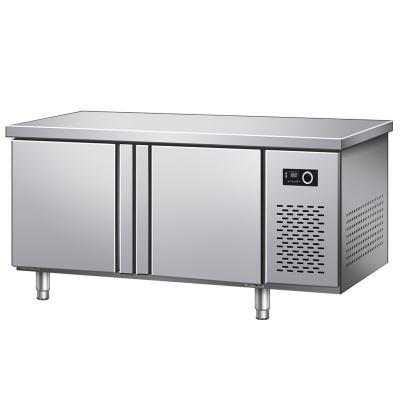 China Work Table Refrigerator Cold Room Refrigerated Workbench Freezer for sale