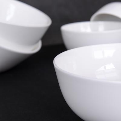 China Chinese Porcelain Rice Bowls Porcelain Dinner Set Microwave Safe for sale