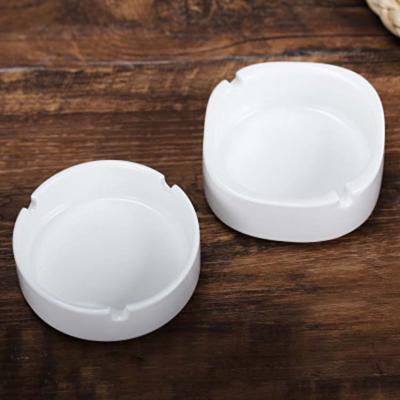 China Ceramic Commercial Gifts Custom Smoking Accessories Ceramic Outdoor With Saucer for sale