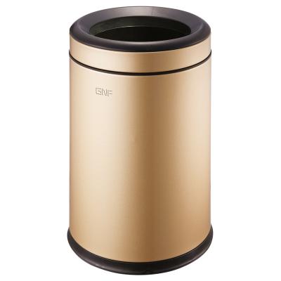 China 6L 8L 12L Stainless Steel Trash Can Hotel Guest Room Supplies for sale