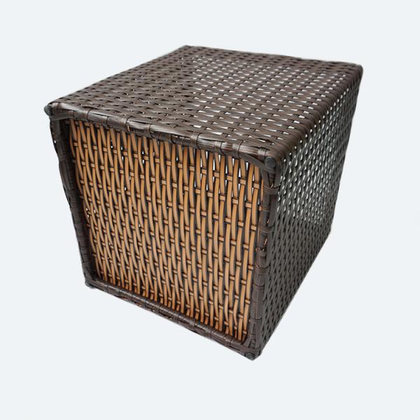 Quality Bamboo Rattan Laundry Basket Hotel Guest Room Supplies Rattan Hamper for sale