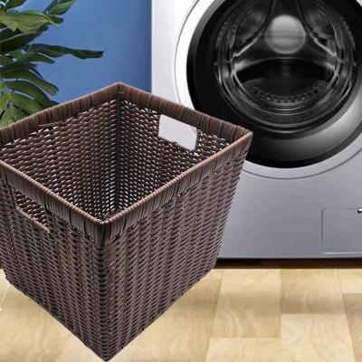 China Bamboo Rattan Laundry Basket Hotel Guest Room Supplies Rattan Hamper for sale