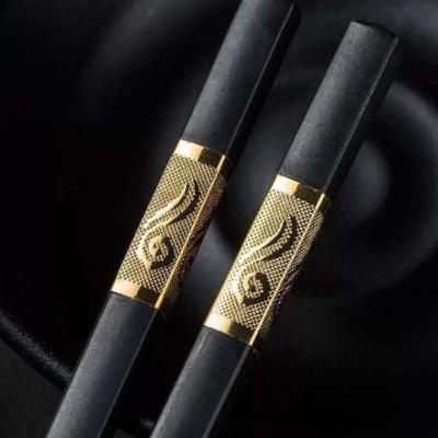 China Gold Plated Sushi Chop Sticks Tableware And Utensils Chopsticks Sushi for sale