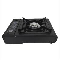 Quality Black Outdoor Portable Gas Cooker Single Burner Propane Camp Stove for sale