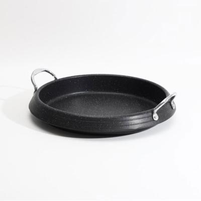 China Cast Iron Flat Grill Pan Non-Stick Pancake Flapjack Steak Pot With Glass Lid for sale