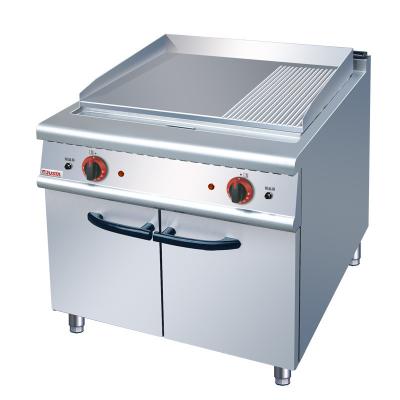 China Commercial Catering Equipment For Restaurant Kitchen Gas Griddle With Cabinet for sale