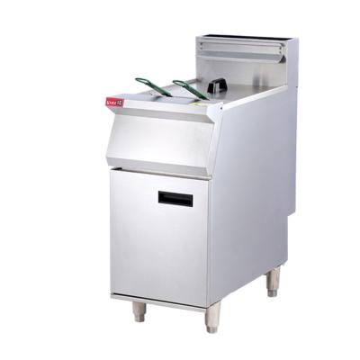 China 18KW 28L Single Tank Gas Fryer Commercial Cooking Equipments for sale