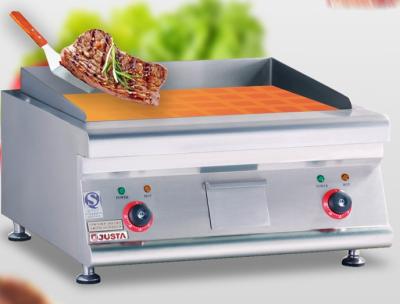 Chine Équipement de cuisson commercial pour les hamburgers électriques de comptoir Épaisseur 16 mm à vendre
