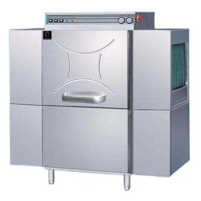 China Equipamento de lavagem de louça semi-integrado Lavadora de louça industrial à venda